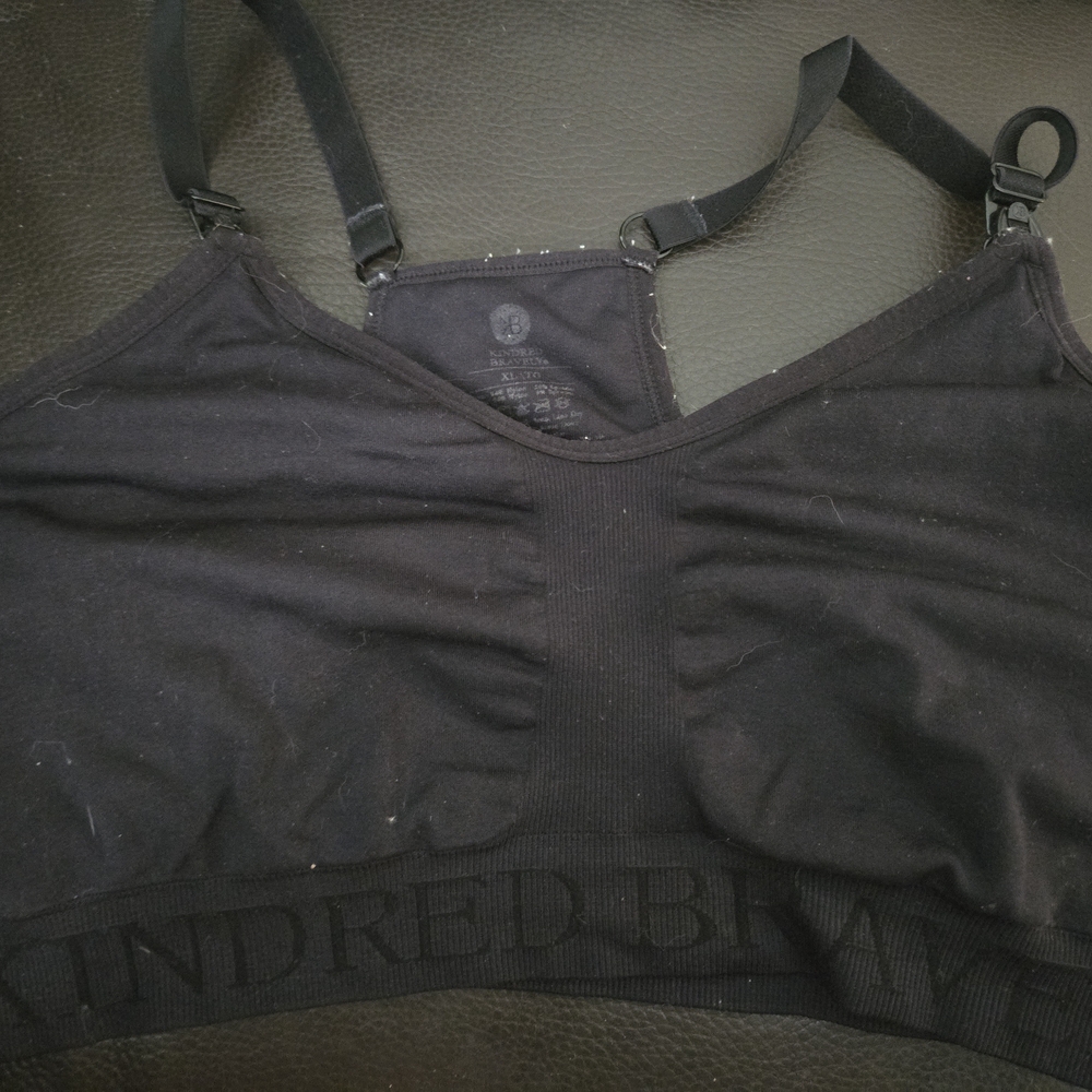 Kindred Bravely Charcoal Sports Bra
